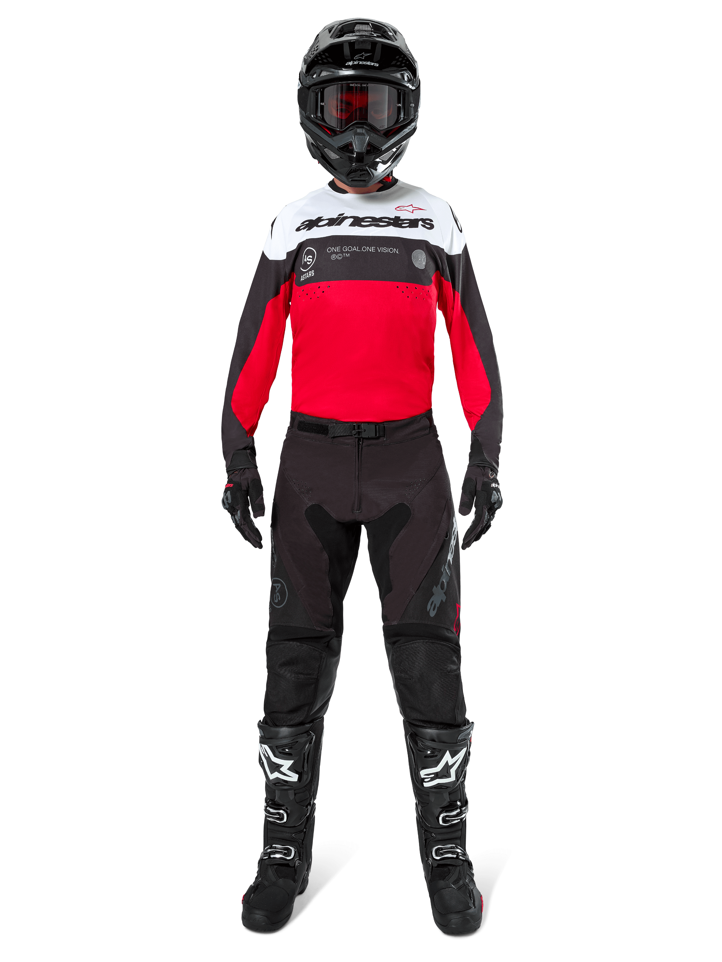 Alpinestars Broek Pro-Dura Zwart/Magneet/Wit