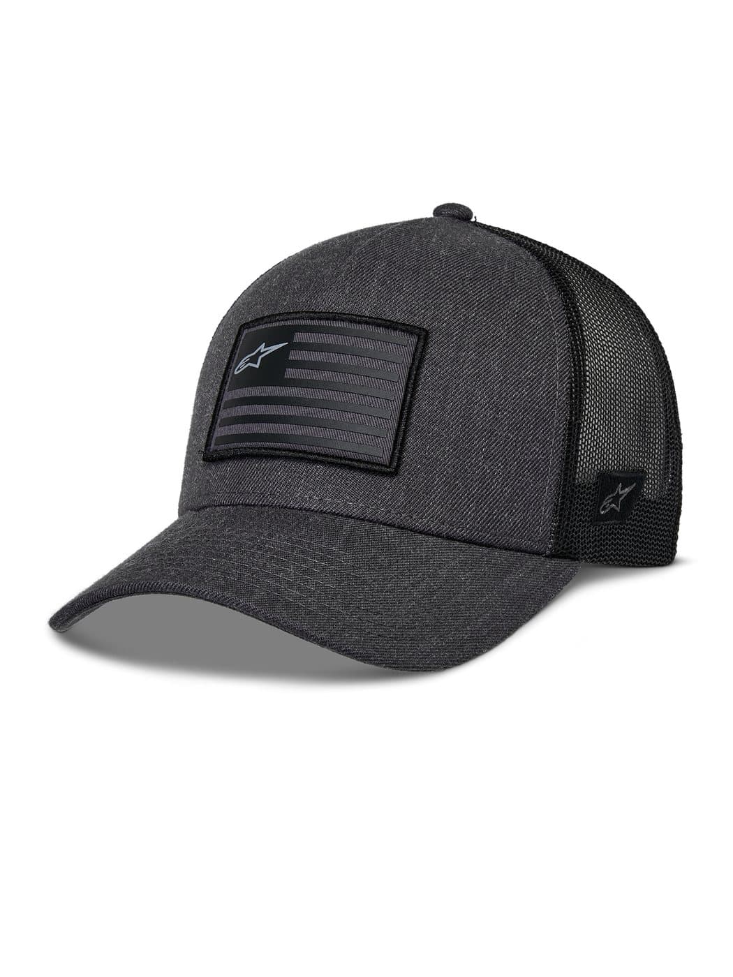 Alpinestars Flag Snapback Hat Antraciet Heather/Zwart