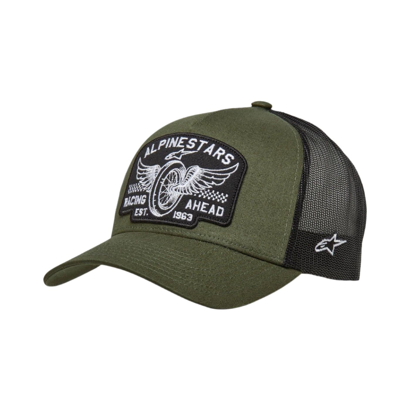 Alpinestars Heritage Patch Trucker Hat Military/Zwart