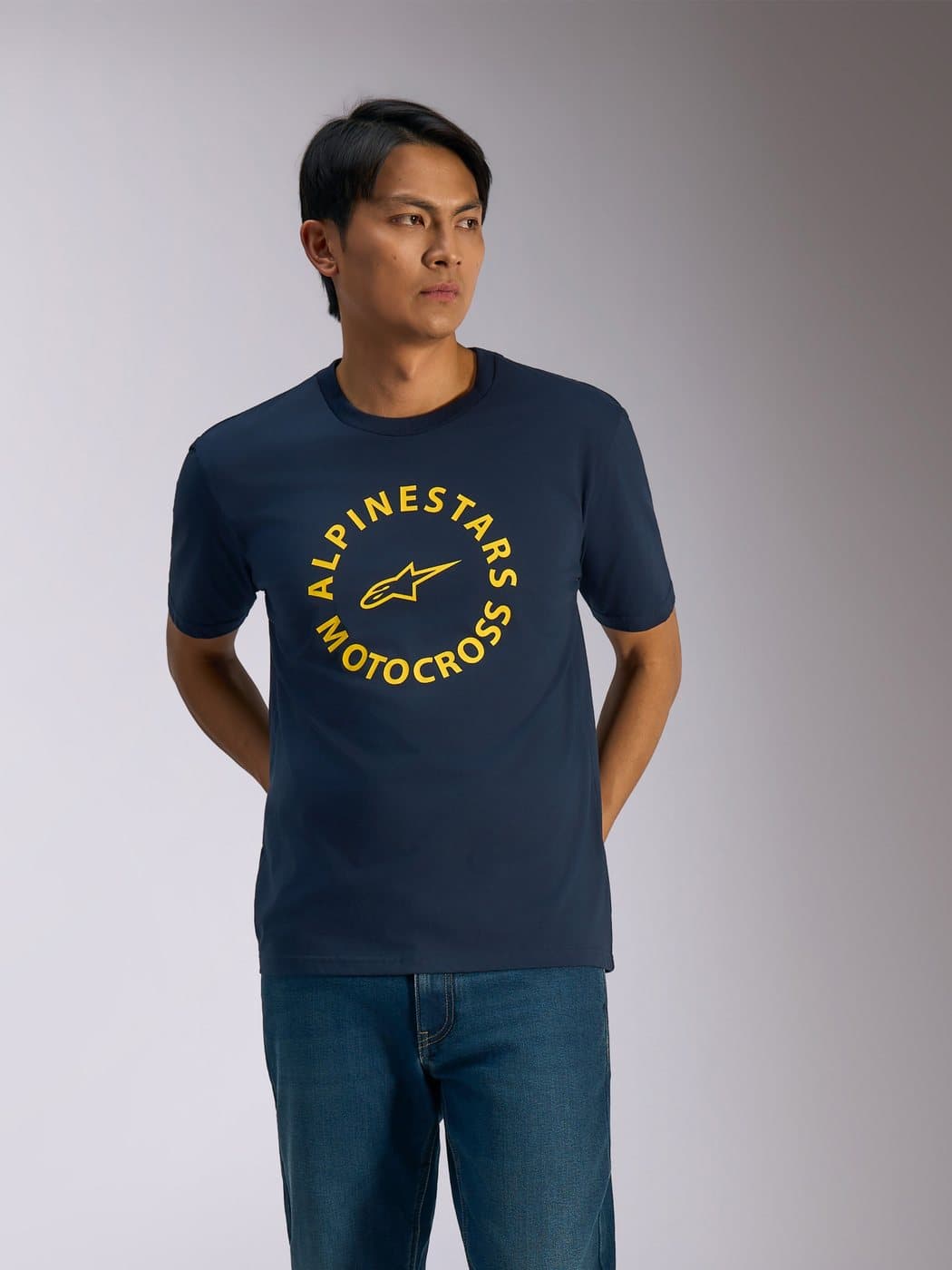 Alpinestars MX CSF T-Shirt - Short Sleeve Marineblauw