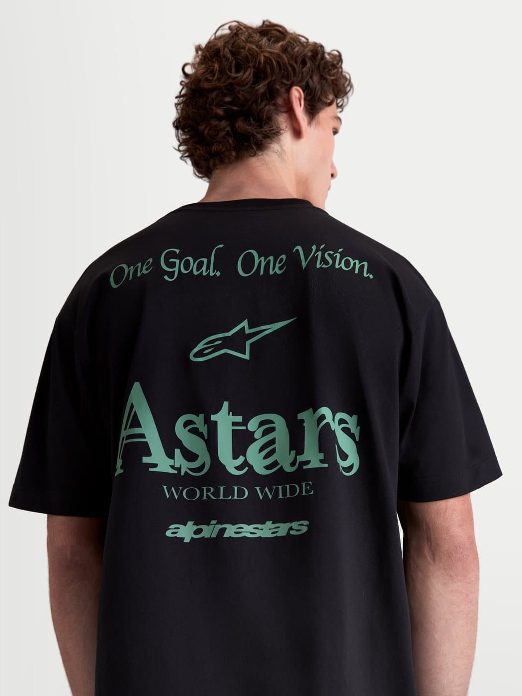 Alpinestars Post Oversized CSF T-Shirt - Short Sleeve Zwart