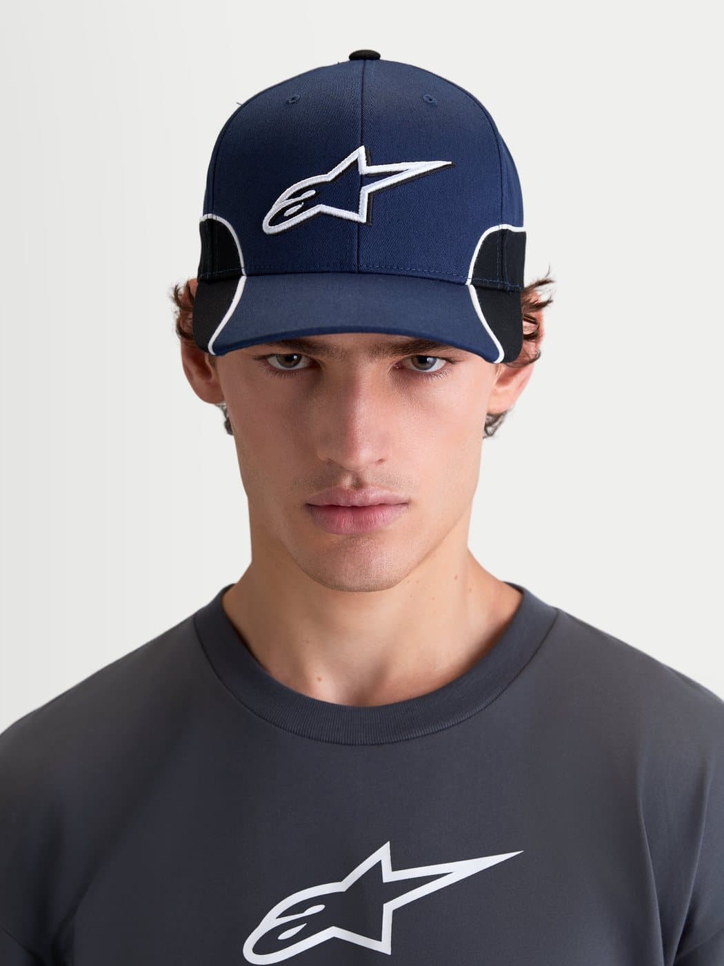 Alpinestars 500 Snapback Hat Marineblauw/Zwart