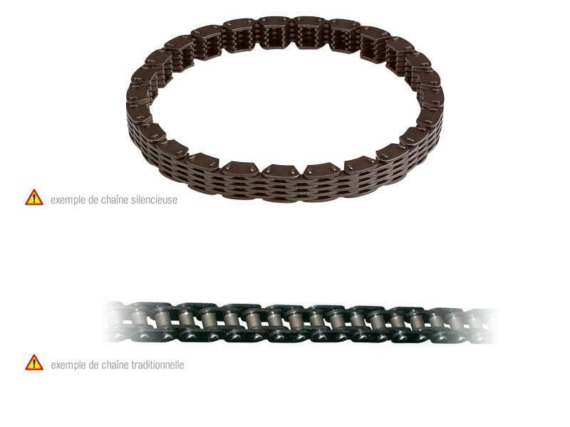Tourmax Silent Timing Ketting - 114 Links