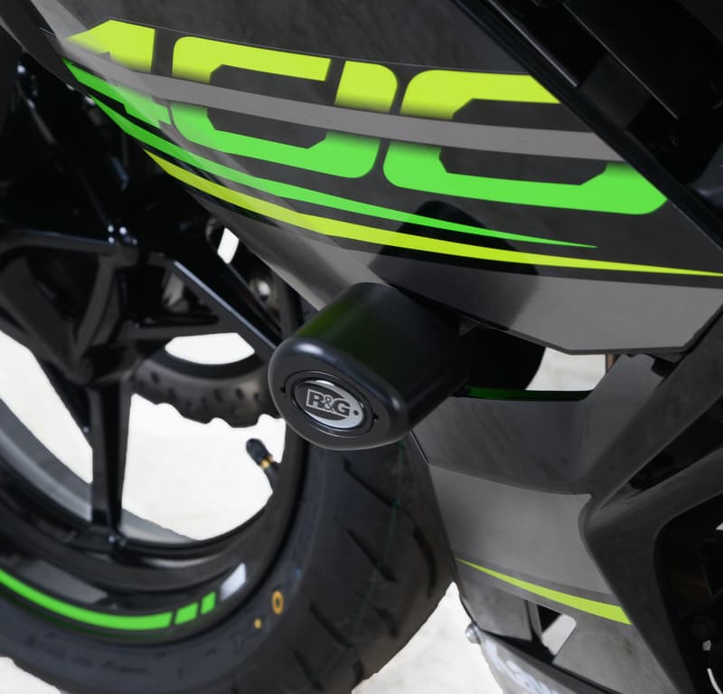 R&G Racing Aero Crash Protectors Zwart Kawasaki Ninja 400