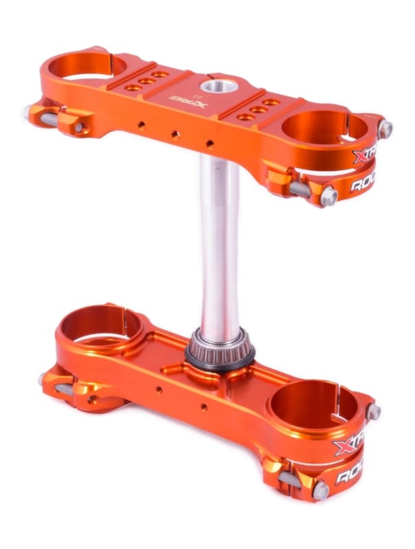Xtrig Rocs Tech Triple Clamps Oranje Ktm Sx/Sx-F 125 & +