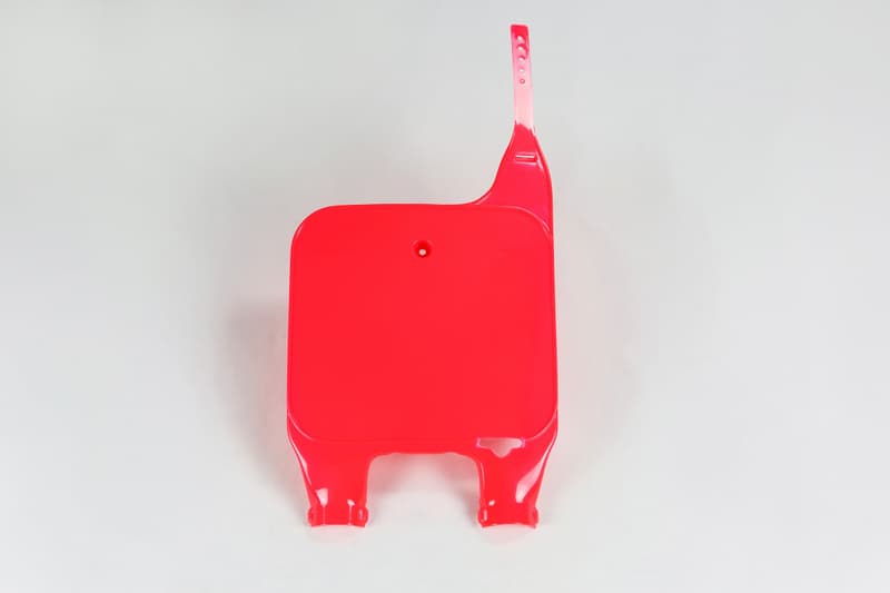 Ufo Front Number Plate - Red