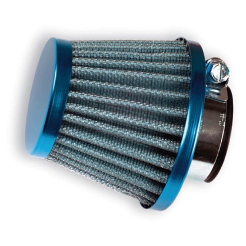 V Parts Papier Luchtfilter Tapered Straight ø28mm Blauw - L307
