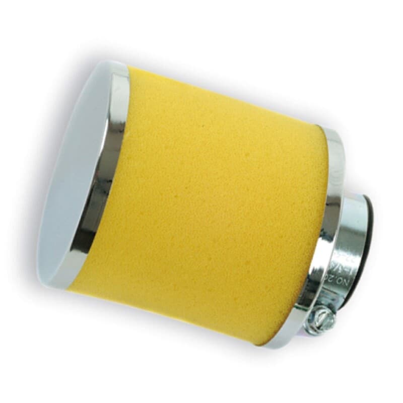 V Parts Foam Luchtfilter Straight Rood ø28mm - P-812