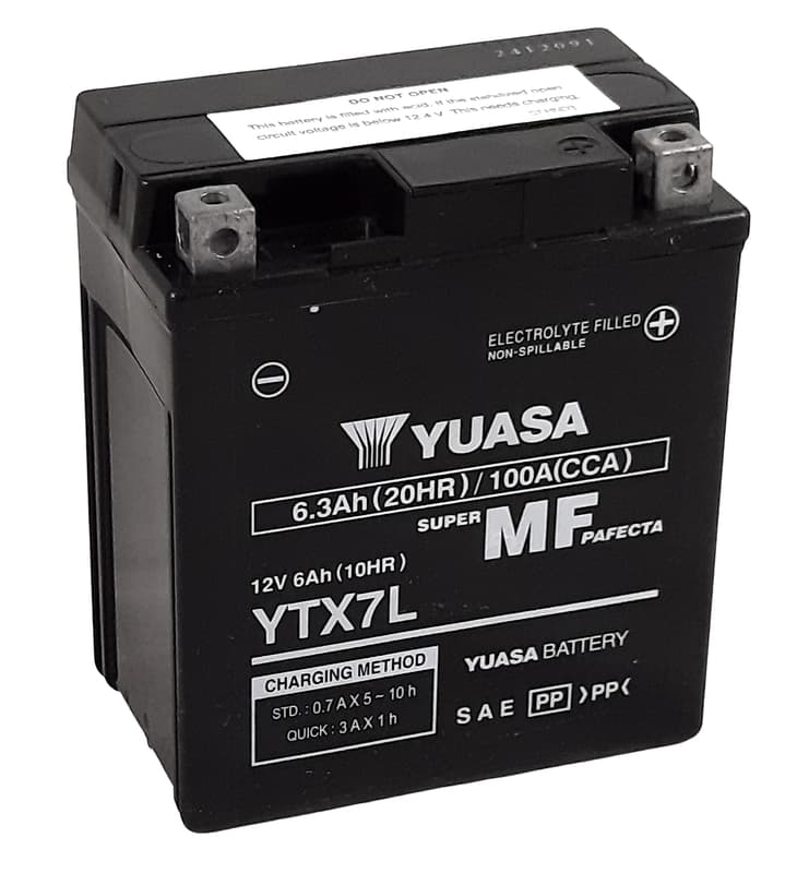 Yuasa W/C Accu Maintenance Free Factory Activated - Ytx7l Fa