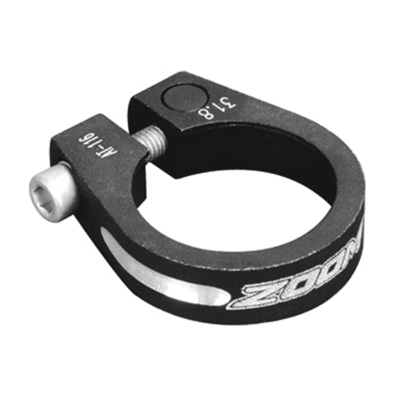 V Bike Bicycle Seatpost Clamp Allen Key Collar - ø34.9mm Zwart