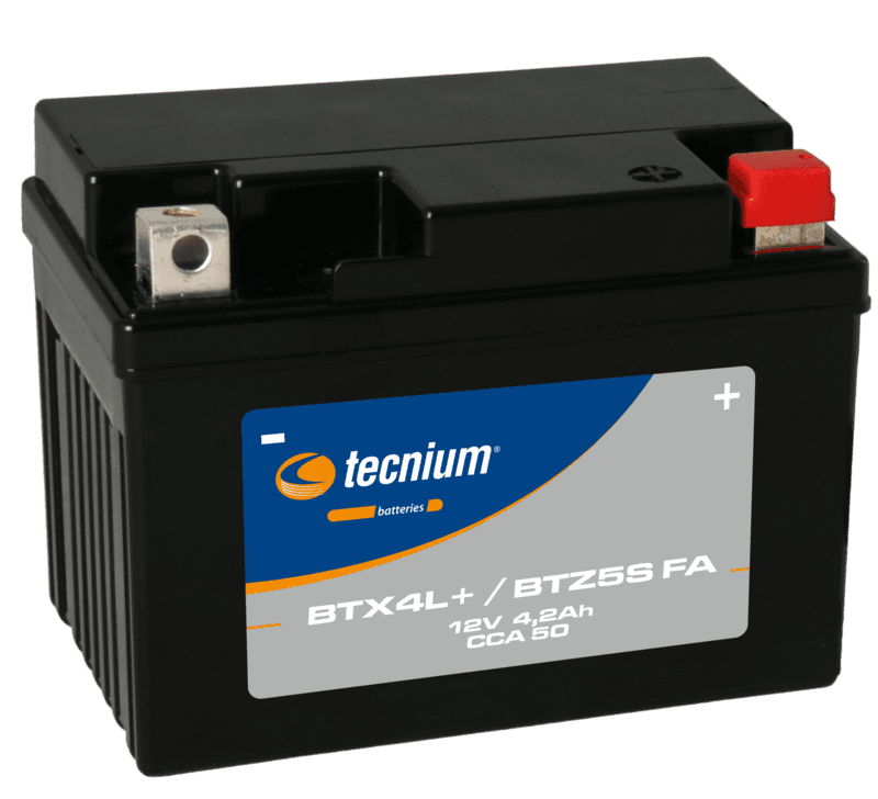 Tecnium Battery Maintenance Free Factory Activated - Btx4l+/Btz5s
