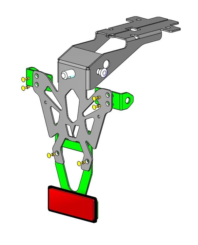 V Parts Kentekenplaat Holder