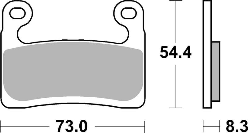 Brembo Road/Sport Sintered Metal Brake Pads - 07gr90sr