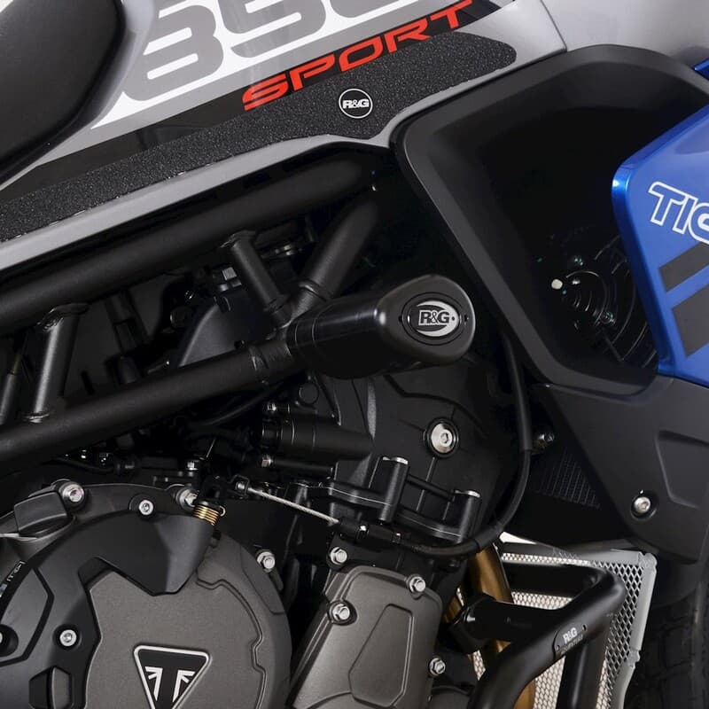 R&G Racing Aero Crash Protectors - Wit Triumph Tiger 850 Sport