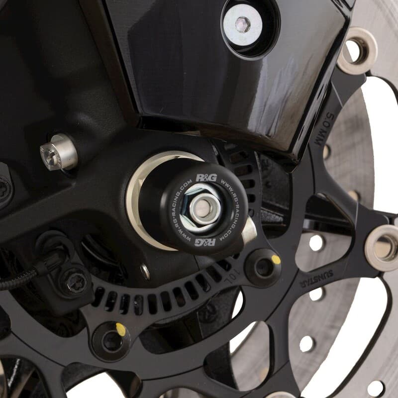R&G Racing Vork Protectors - Zwart Suzuki Hayabusa