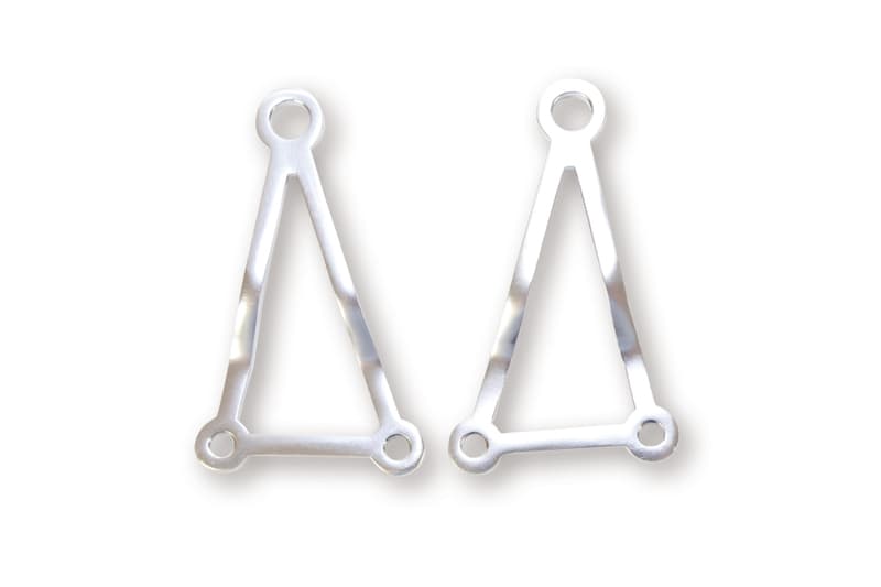 Shin Yo Light Mount Bracket Aluminium, Filigree Polished