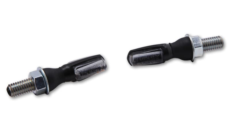 Shin Yo Spark Led 3in1 Indicator Taillight Combination Body Zwart / Lens Smoked (Paar), Achter