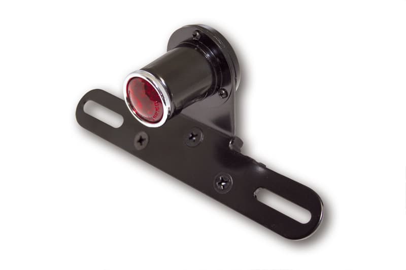 Shin Yo Old School Type 5 Led Taillight met Fixed Kentekenplaat Holder