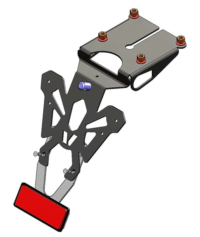 V Parts Kentekenplaat Holder