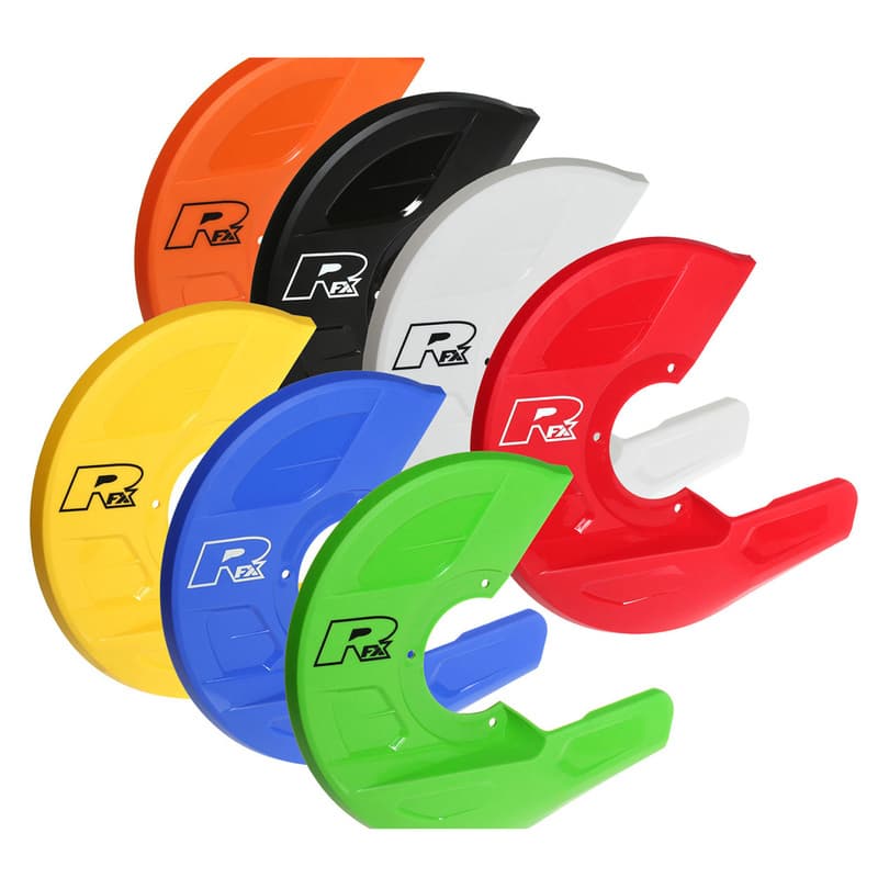 Rfx Pro Disc en Caliper Guard (Zwart) Universeel To Fit Rfx Remschijfbeschermer Mounts