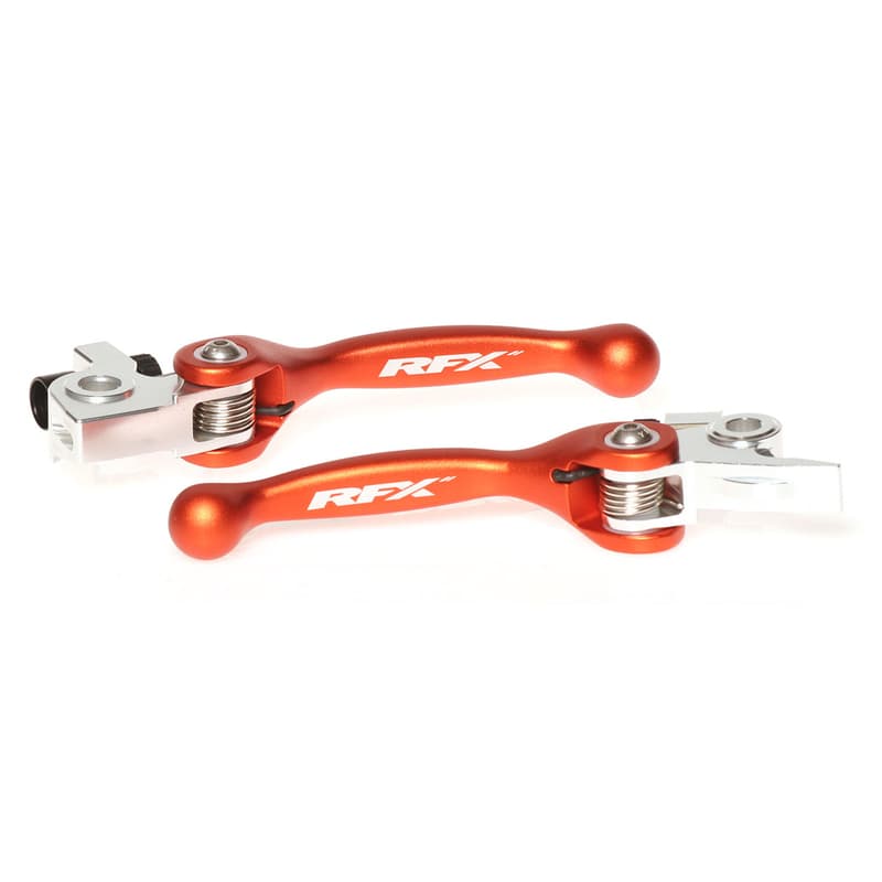 Rfx Race Series Flexible Levers Set - Orange