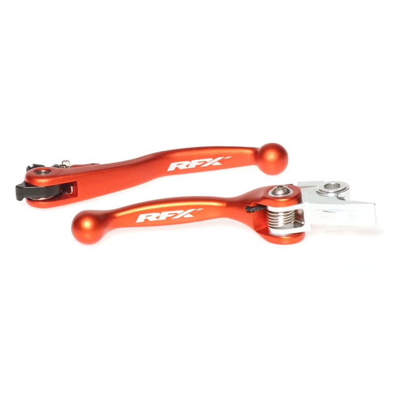 Rfx Race Series Flexible Levers Set - Orange