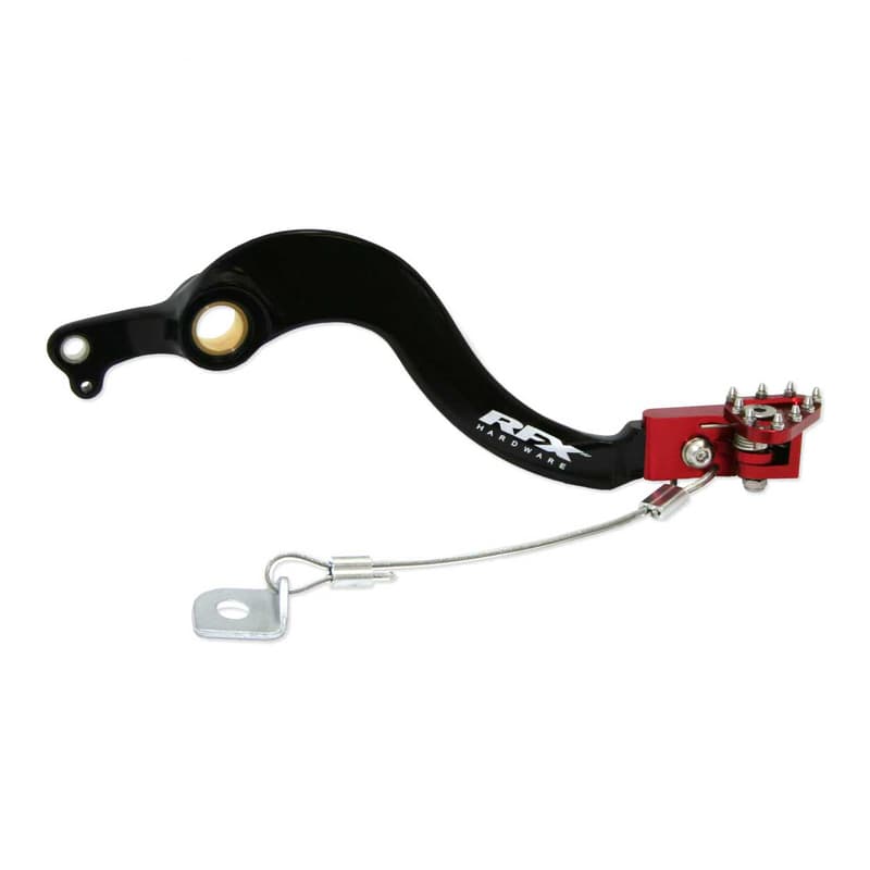 Rfx Pro Series Flexi-Tip Rear Brake Lever - Noir/Rouge