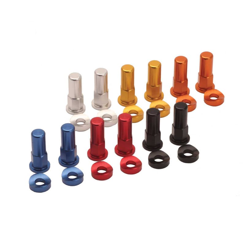 Rfx Pro Series Rim Lock Nuts And Washers 2pcs - Grün