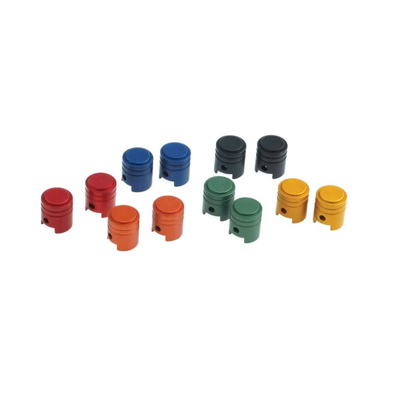 Rfx Sport Series Valve Caps 2pcs - Piston/Gold
