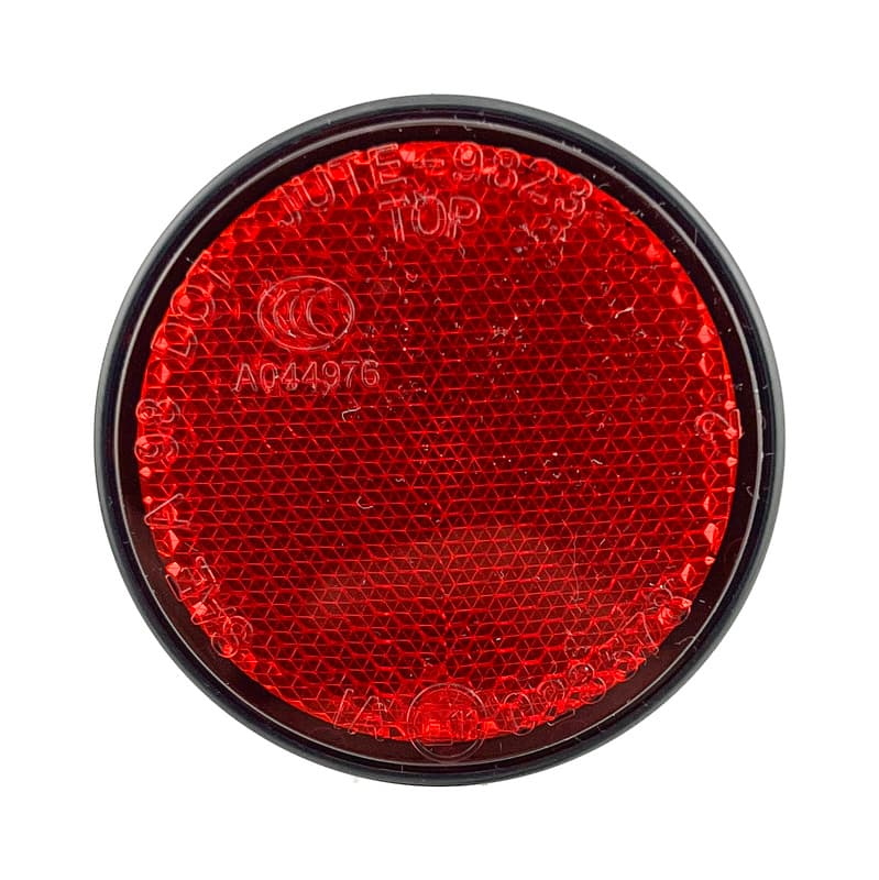 V Parts Round Reflex. Achter.