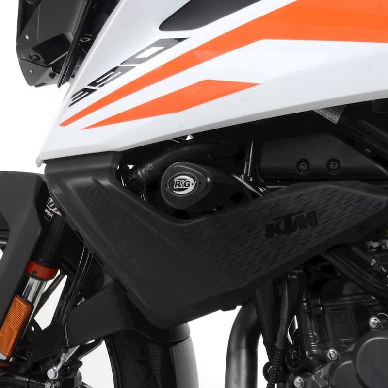 R&G Racing Aero Crash Protectors - Zwart Ktm 390 Adventure