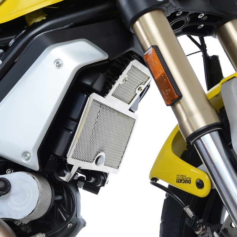 R&G Racing Radiateurbeschermer Titanium - Ducati Scrambler 1100
