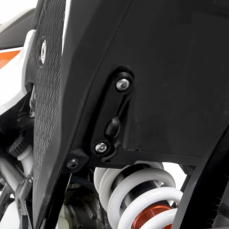 R&G Racing Footrest Blanking Plate Zwart - Ktm390 Adventure