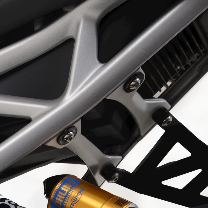 R&G Racing Footrest Blanking Plate Zwart - Triumph Speed Triple 1200 Rs