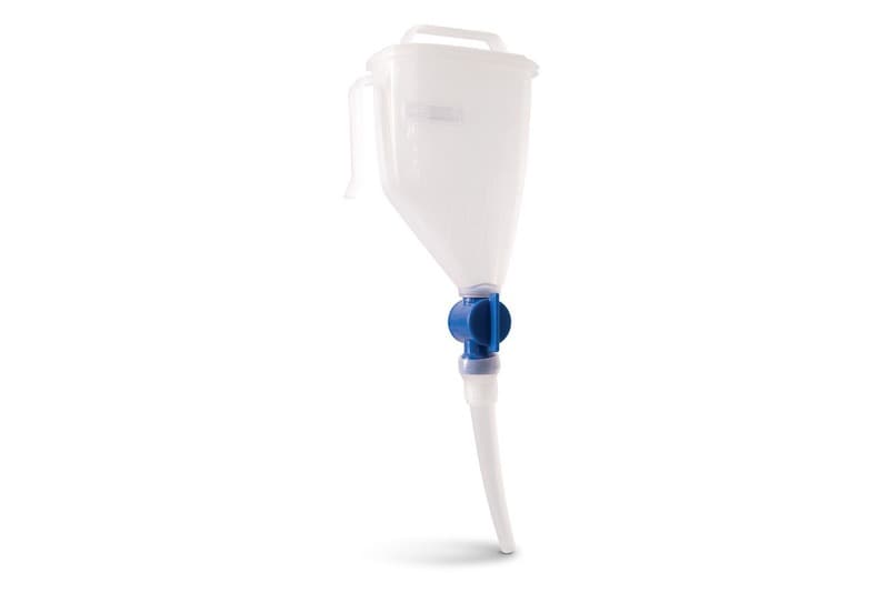 Motion Pro Funnel With Shutoff Valve 1l
