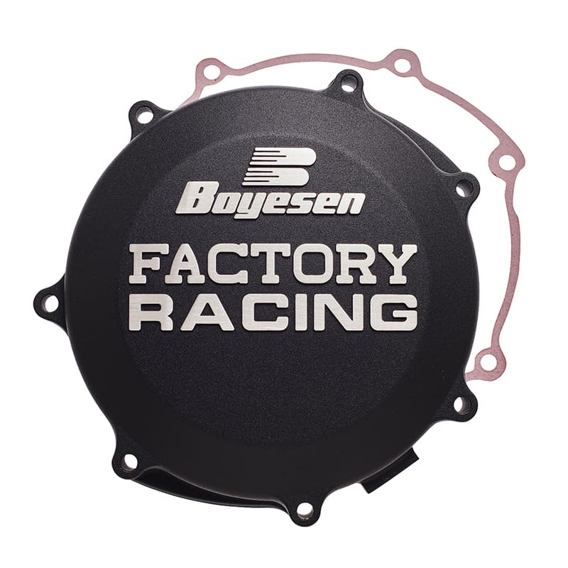 Boyesen Factory Racing Koppelingsdeksel Zwart - Honda Cr125r