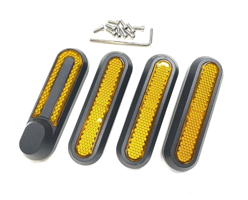 V Bike E-Scooter Front Fork Reflectors Set
