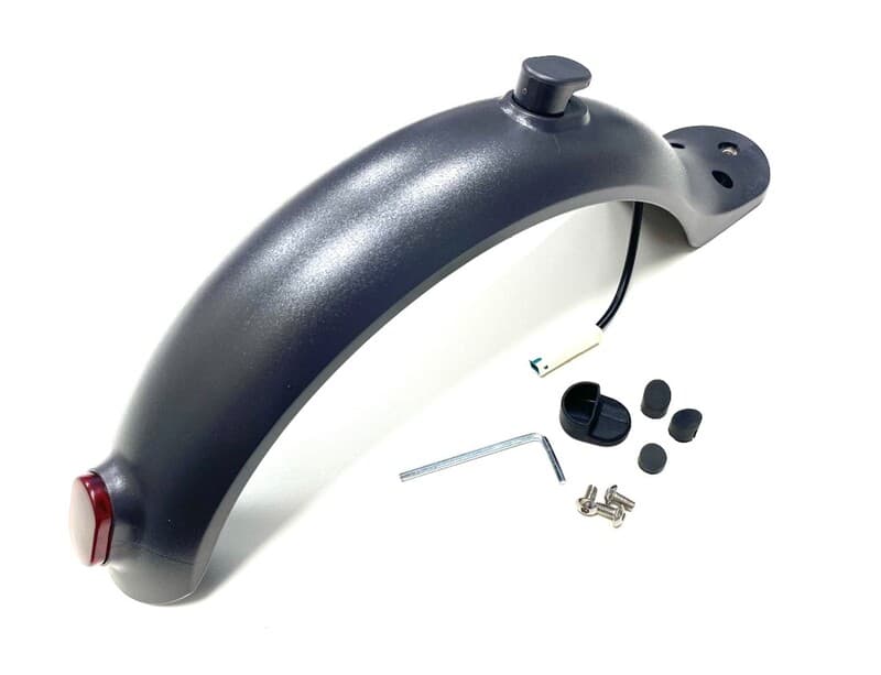 V Bike E-Scooter Rear Full Set Fender With Hook And Light