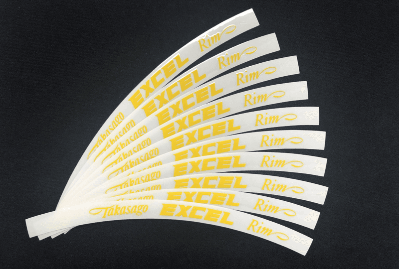 Haan Wheels Excel Rim Transfert Sticker