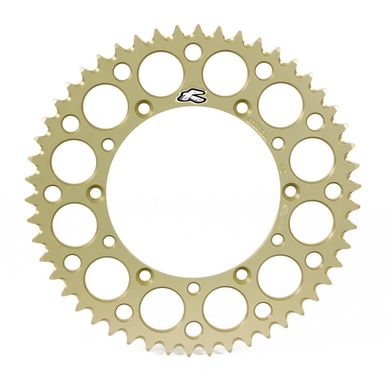 Renthal Aluminium Ultra-Light Self-Cleaning Hard Anodized Rear Sprocket 112u - 520