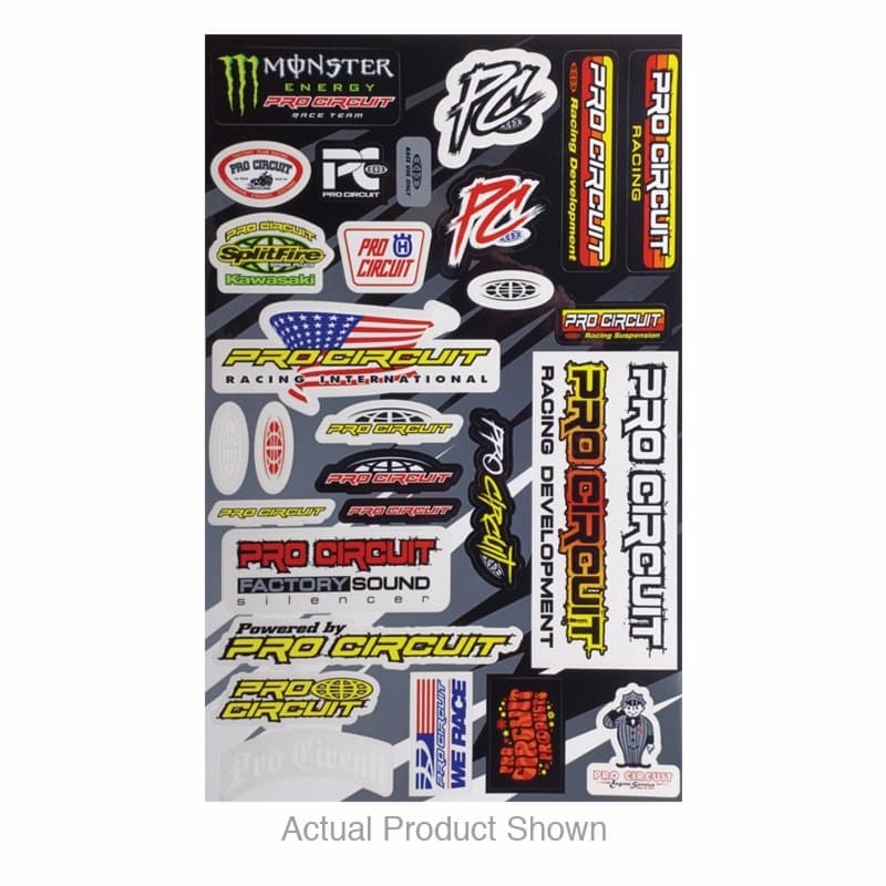 Pro Circuit Deluxe 2022 Decals Sheet
