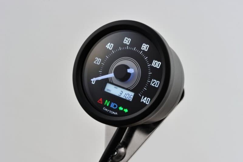 Daytona Tacometer 140 Km/H/Mph Incl. Control Indicators