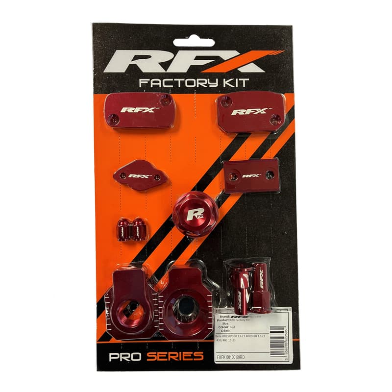 Rfx Factory Anodized Styling Kit - Rood