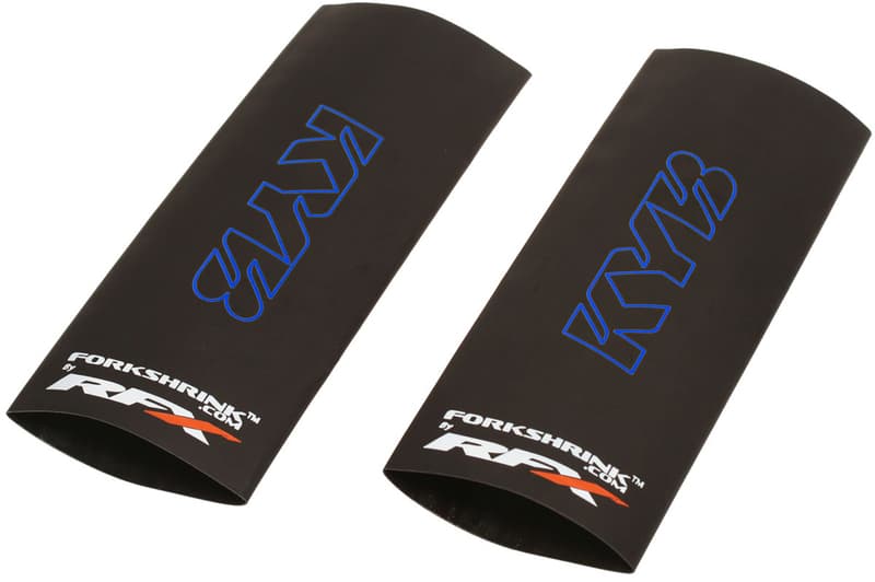 Rfx Race Series Forkshrink Upper Fork Guard W/ Kyb Logo - Blau