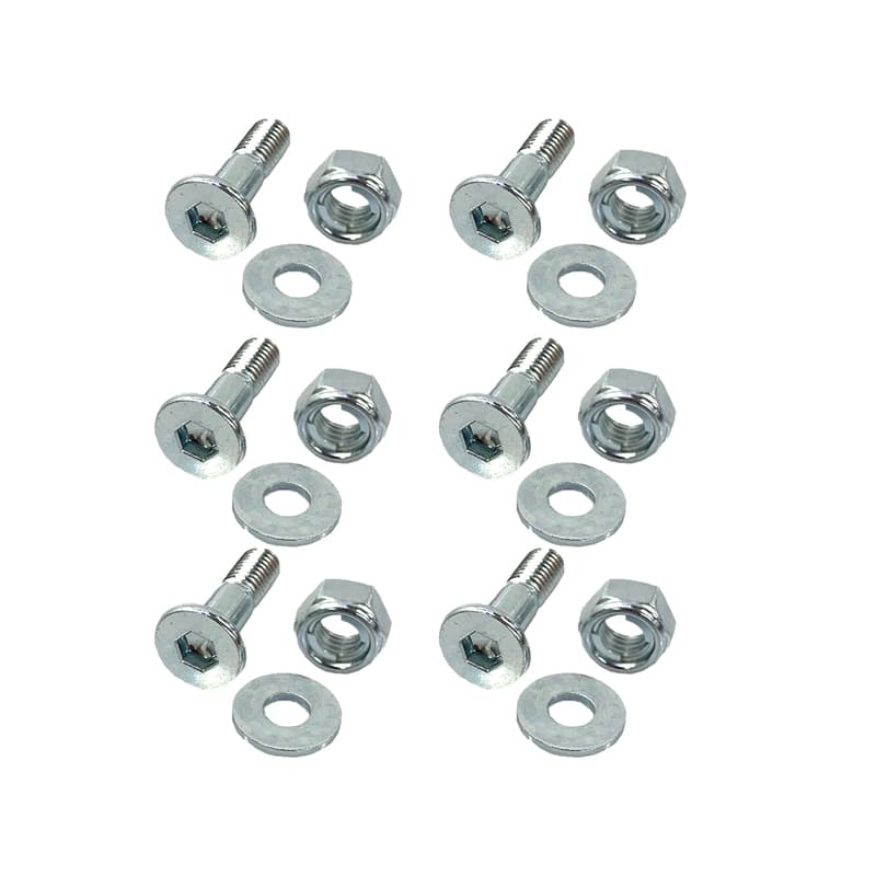 Rfx Race M8 X 30mm Sprocket Bolt And Nut Kit - 6 Pcs