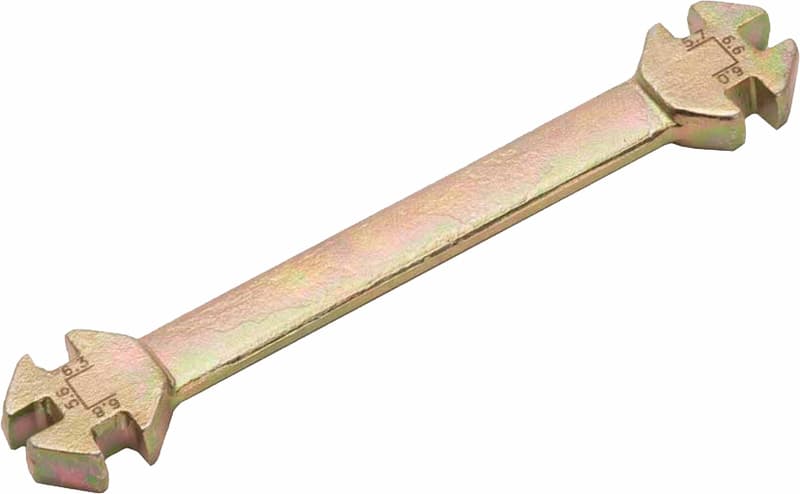 Rfx Race Universeel 6 In 1 Spoke Key - Goud
