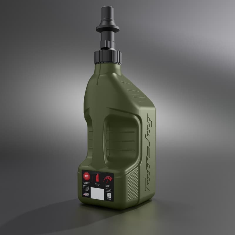 Tuffjug Tuff Jug 2.5g/10l Forest Groen Tuff Jug met Forest Groen Ripper Cap G3