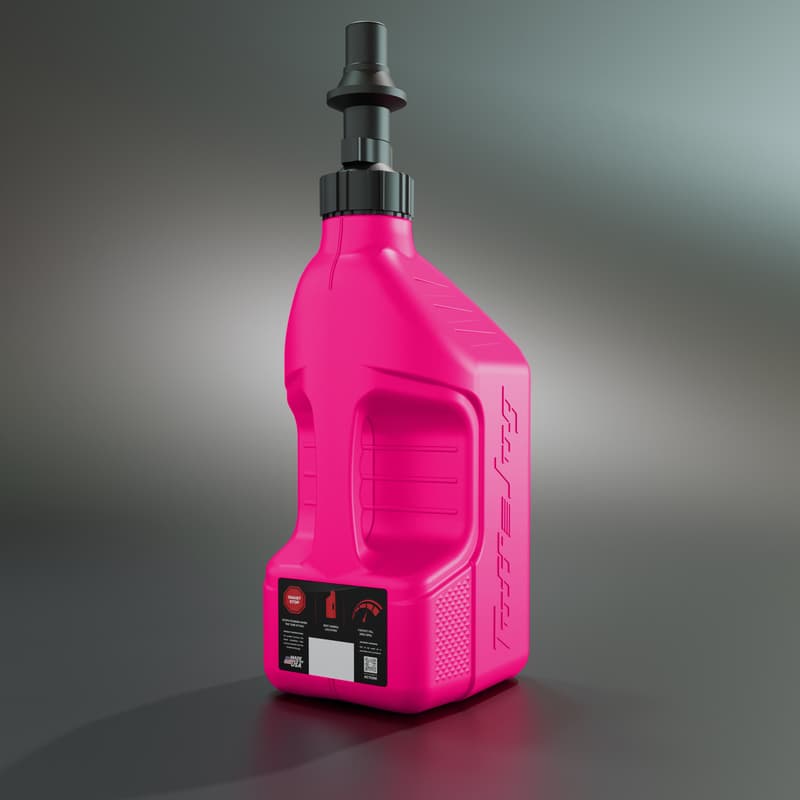 Tuffjug Tuff Jug 2.5g/10l Pink Tuff Jug With Schwarz Ripper Cap G3