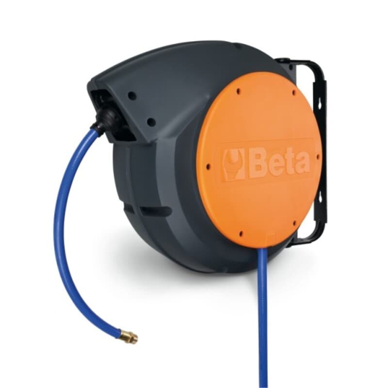 Beta 1900m Automatic Hose Reel 10x15 Mm / 15m + 17 Hand Sockets Case