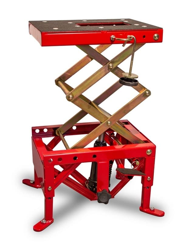 Vector Hydraulic Mx Lift Stand Rood (Wielen Not Included)